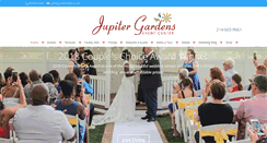 Desktop Screenshot of jupitergardenseventcenter.com